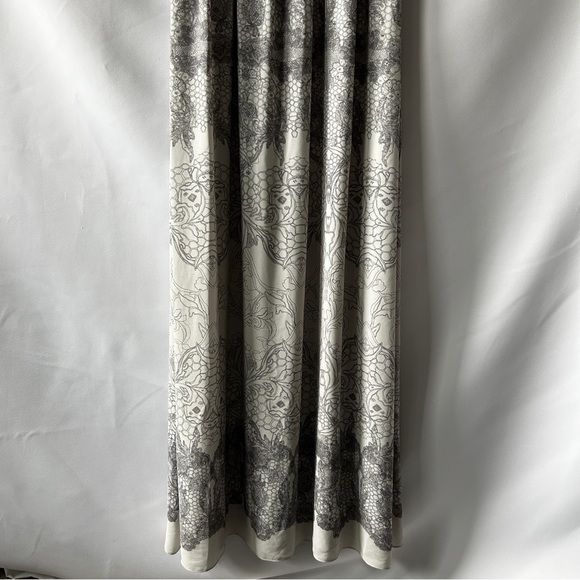 BCBGMaxAzria Women's Amber Column Ebony Blue Combo Strapless Maxi Gown Size 2 - Picture 4 of 9